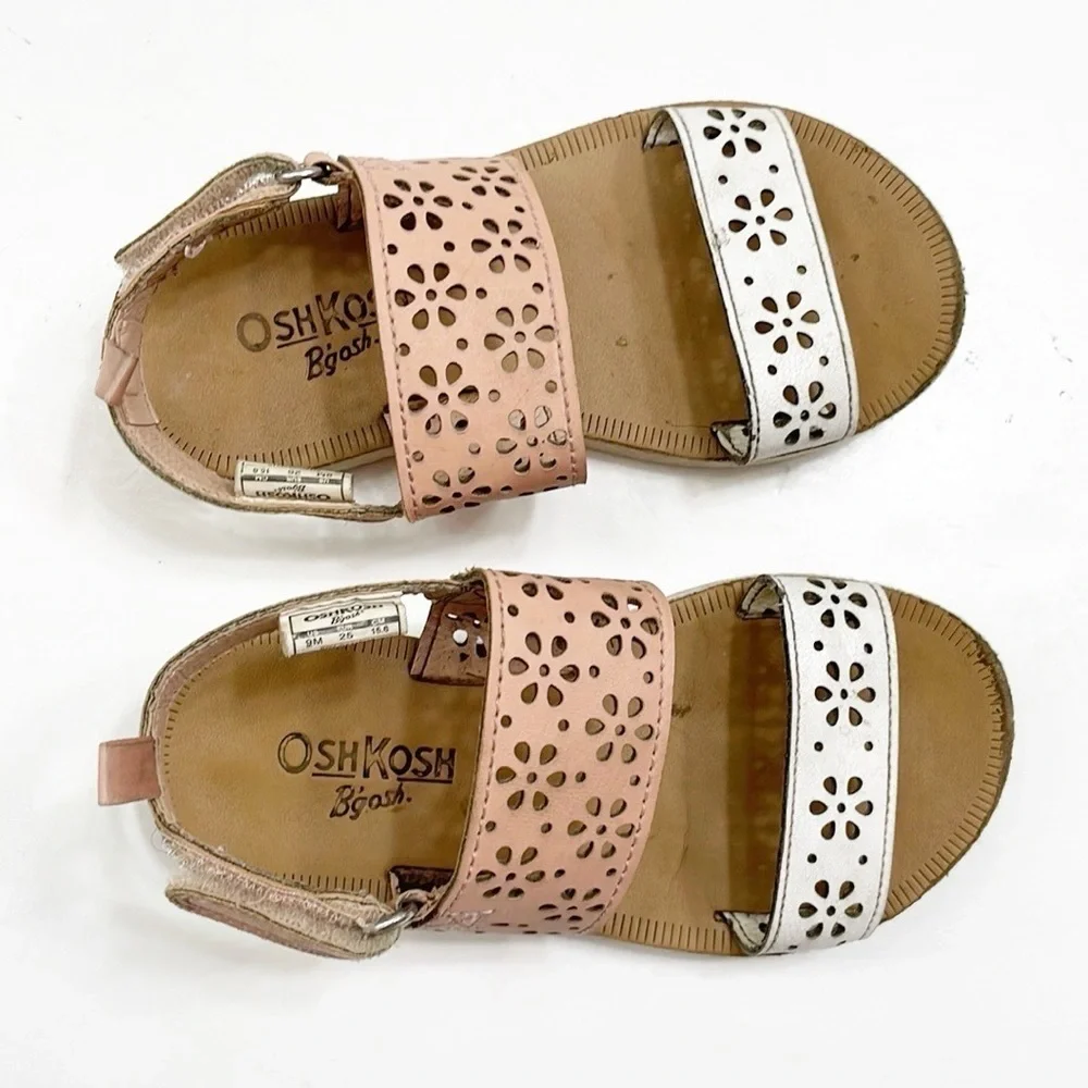 OshKosh B'gosh toddler girls laser cut sandals
